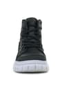 Rakerplus Black Genuine Leather Zippered Kids Boots