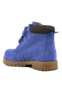 Rakerplus Neson Genuine Leather Dark Blue Kids Boots with Velcro