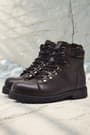 Rakerplus Griffon Genuine Leather Children's Zippered Winter Boots