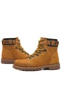 Rakerplus Griffon Genuine Leather Yellow Zipped Kids Winter Boots