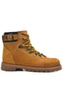 Rakerplus Griffon Genuine Leather Yellow Zipped Kids Winter Boots