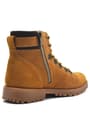 Rakerplus Griffon Genuine Leather Yellow Zipped Kids Winter Boots