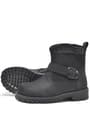 Rakerplus Black Genuine Leather Zipper Kids Boots's Boots