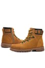 Rakerplus Griffon Genuine Leather Yellow Zipped Kids Winter Boots