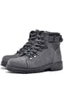 Rakerplus Griffon Genuine Leather Grey Grown Kids Boots