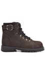 Rakerplus Zippered Genuine Leather Fur Snow Kid's Boots