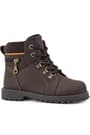 Rakerplus Minotor Genuine Leather Zippered Winter Kids Boots