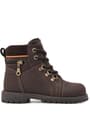 Rakerplus Minotor Genuine Leather Zippered Winter Kids Boots