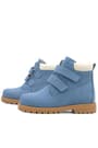 Rakerplus Neson Genuine Leaher Blue Kids Boots