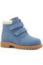 Rakerplus Neson Genuine Leaher Blue Kids Boots