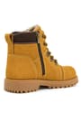 Rakerplus Minotor Genuine Leather Yellow Zippered Kids Boots