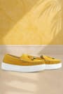 Rakerplus Yellow Suede Extra Lightweight Kids Loafers