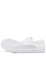 Rakerplus Genuine Leather White Elastic Boys' Casual Shoes