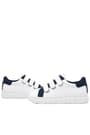 Rakerplus Genuine Leather White Banded Kids Casual Sports School Shoes