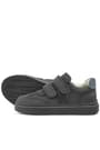 Rakerplus Genuine Leather Black Kids Sport Shoes Sneakers