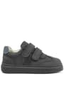 Rakerplus Genuine Leather Black Kids Sport Shoes Sneakers