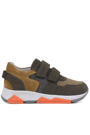 Rakerplus Genuine Leather Brown Kids School Sportts Shoes