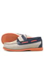 Rakerplus Simurg Genuine Leather Navy Blue Sand Color Boys' Shoes