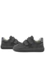Rakerplus Genuine Leather Black Kids Sport Shoes Sneakers