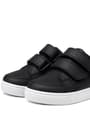 Rakerplus Genuine Leather Black Velcro Casual Boys' Sports Shoes
