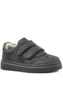 Rakerplus Genuine Leather Black Kids Sport Shoes Sneakers