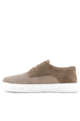 Rakerplus Genuine Leather Mink Lace-Up Boy's Casual Shoes