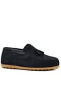 Rakerplus Black Suede Boys Kids Loafer Shoes