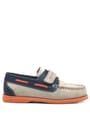 Rakerplus Simurg Genuine Leather Navy Blue Sand Color Boys' Shoes