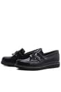 Rakerplus Black Patent Leather School Shoes Loafer for Boys