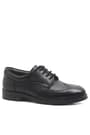 Rakerplus Titan Matte Black Lace up School Young Men's Shoes