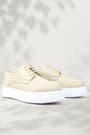 Rakerplus Derby Cream High Sole Kids Classic Shoes