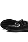 Rakerplus Black Patent Leather School Shoes Loafer for Boys