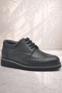 Rakerplus Hidra Genuine Leather Lace up College School Shoes