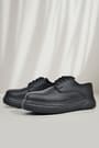 Rakerplus Derby Black Matte Black Sole Children's Classic Shoes