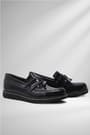 Rakerplus Black Patent Leather School Shoes Loafer for Boys