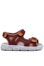 Rakerplus Flint Genuine Leather Claret Red Kids Sandals