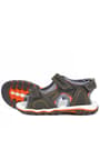 Rakerplus Genuine Leather Grey Velcro Boys' Sandals Slippers and R.26
