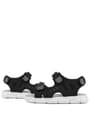 Rakerplus Flint Genuine Leather Black Kids Sandals