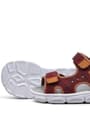 Rakerplus Flint Genuine Leather Claret Red Kids Sandals