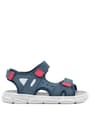 Rakerplus Flint Genuine Leather Gray Kids Sandals