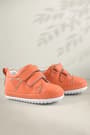 Rakerplus Genuine Leather Orange First Step Toddler Baby Shoes