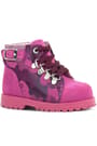 Rakerplus Griffon Genuine Leather Pink Camouflage Baby Boots 8028-PK.21
