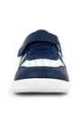 Rakerplus Genuine Leather Anatomic Navy Blue White Baby Sports Shoes R800-LB.19