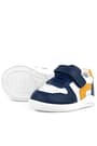 Rakerplus Genuine Leather Anatomic Navy Blue White Baby Sports Shoes R800-LB.19