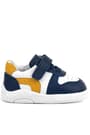 Rakerplus Genuine Leather Anatomic Navy Blue White Baby Sports Shoes R800-LB.19