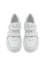 Rakerplus Hakiki Deri Beyaz Yüksek Tabanlı Kız Çocuk Sneakers Ayakkabı X3730-BB.35