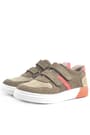Rakerplus Genuine Leather Beige Color Boy's Sport Shoes 3751-KMT.36
