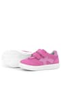 Rakerplus Genuine Leather Fushsia Pink Banded Kids Sport Shoes R654-FP.21