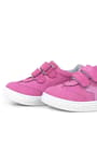 Rakerplus Genuine Leather Fushsia Pink Banded Kids Sport Shoes R654-FP.21