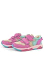 Rakerplus Hakiki Deri Fuşya Pembe Çocuk Sneakers Spor Ayakkabı 3880-FPY.26